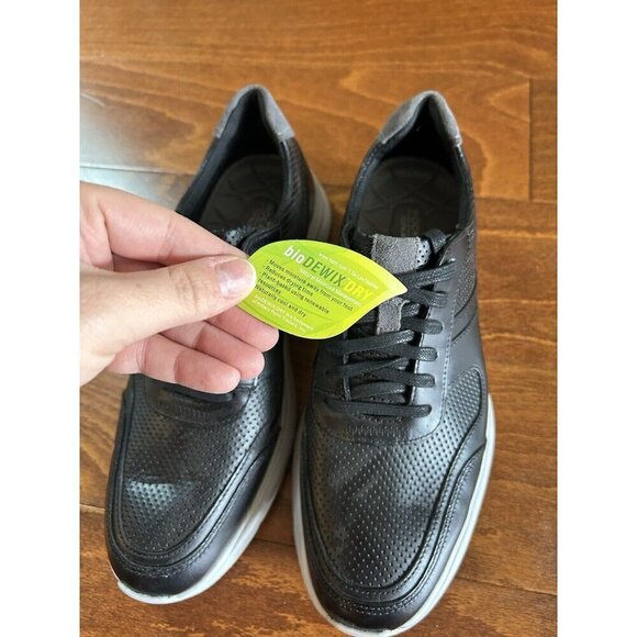 Rockport Leather Sport Sneakers Shoes Mens‎ NEW US 7 M Lace Up Casual Black main image 4